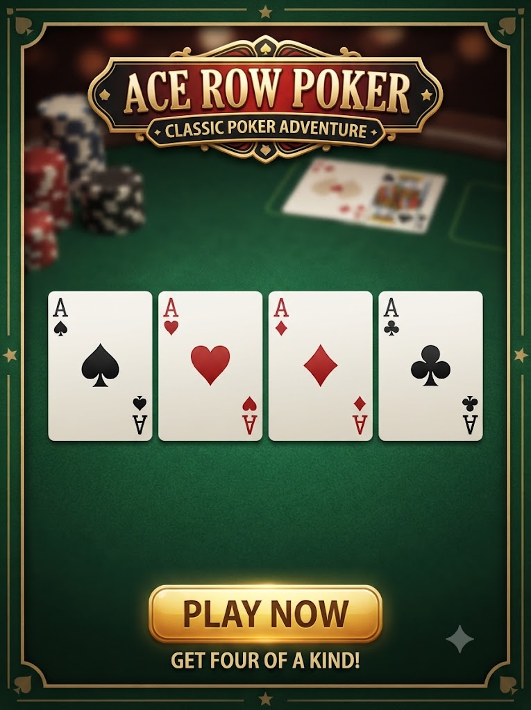 Ace Row Poker online